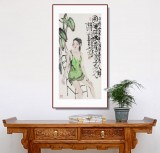 王其志 《佳人》  中美協(xié)會(huì)員 江蘇贛榆美協(xié)副主席