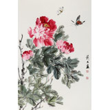 【已售】陳薪名《花開(kāi)富貴》 第六屆全國(guó)花鳥(niǎo)畫(huà)展金獎(jiǎng)獲得者