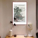 【已售】廖崧越 四尺三開《東風(fēng)何時(shí)至》 廣西桂林美協(xié)會員