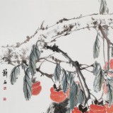 【已售】陳薪名《事事如意》 第六屆全國花鳥畫展金獎獲得者