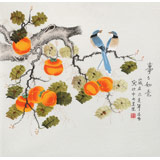 【已售】凌雪 四尺斗方《事事如意》 北京美協(xié)會(huì)員