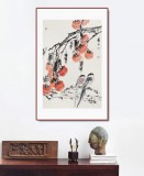 【已售】陳薪名《事事如意》中美協(xié)會員 第六屆全國花鳥畫展金獎獲得者