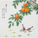 【已售】凌雪 四尺斗方《事事如意》 北京美協(xié)會(huì)員