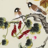 【已售】凌雪 四尺斗方《福祿滿堂》 北京美協(xié)會(huì)員