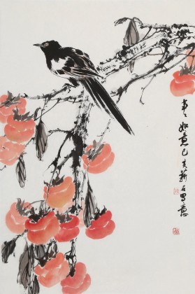 【已售】陳薪名《事事如意》 中美協(xié)會(huì)員 第六屆全國花鳥畫展金獎(jiǎng)獲得者