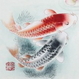 【已售】南海禪寺 妙林居士 四尺斗方《時來運(yùn)轉(zhuǎn)》