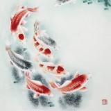 南海禪寺 妙林居士 四尺《和風(fēng)送九如》