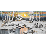 何一鳴 四尺《瑞雪豐年》 冰雪畫派畫家 師從于志學(xué)