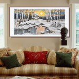 何一鳴 四尺《瑞雪豐年》 冰雪畫派畫家 師從于志學(xué)