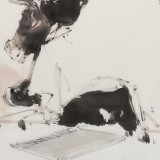 【已售】連紅武 四尺斗方《道法自然》 徐悲鴻畫(huà)院華北分院副院長(zhǎng)