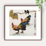 王永剛 三尺斗方《大吉祥》 78歲國家一級(jí)美術(shù)師