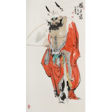 連紅武 三尺《鎮(zhèn)宅圖》 徐悲鴻畫院華北分院副院長