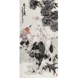 連紅武 三尺《老子出關》 徐悲鴻畫院華北分院副院長