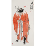 【已售】連紅武 三尺《鎮(zhèn)宅圖》 徐悲鴻畫院華北分院副院長