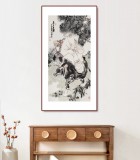 連紅武 三尺《老子出關(guān)》 徐悲鴻畫(huà)院華北分院副院長(zhǎng)