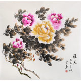 何華賢 四尺斗方《雅香》 潁淮書畫名家