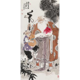 連紅武 三尺《福如東海》 徐悲鴻畫院華北分院副院長