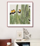 王永剛  三尺斗方《春風(fēng)》 78歲國家一級美術(shù)師