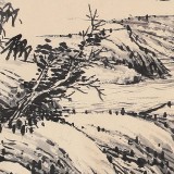 張春奇 四尺《江南煙籠十里堤》徐悲鴻紀念館藝術(shù)中心理事（詢價）