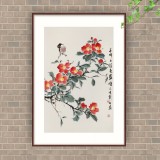 陳薪名《喜啼正值花盛時》中美協(xié)會員 第六屆全國花鳥畫展金獎獲得者