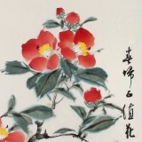 陳薪名《喜啼正值花盛時》中美協(xié)會員 第六屆全國花鳥畫展金獎獲得者