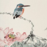 陳薪名《荷塘清香》 中美協(xié)會(huì)員 第六屆全國(guó)花鳥畫展金獎(jiǎng)獲得者