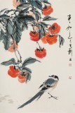 【已售】陳薪名《事事如意》中美協(xié)會員 第六屆全國花鳥畫展金獎獲得者