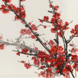 鄒友蒸 《無限春暉》1993年作 已故山野派繪畫大家