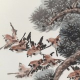 鄒友蒸 《無限春暉》1993年作 已故山野派繪畫大家