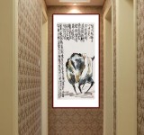 王永剛 四尺唐馬圖《漢唐雄風(fēng)》 78歲國家一級美術(shù)