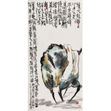 王永剛 四尺唐馬圖《漢唐雄風(fēng)》 78歲國家一級美術(shù)