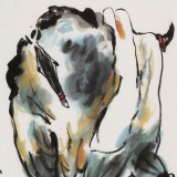 王永剛 四尺唐馬圖《漢唐雄風(fēng)》 78歲國家一級美術(shù)