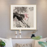 吳顯剛 四尺斗方《荷香圖》 貴州七星關(guān)美協(xié)主席