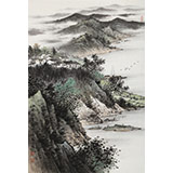 劉金河 四尺三開《江南春早》 中美協(xié)會員 （詢價）