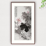 吳顯剛 《映日荷花別樣紅》 貴州七星關(guān)美協(xié)主席