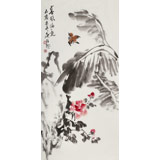 庾超然 三尺《春風(fēng)得意》 黃鶴樓書畫院院長(zhǎng)