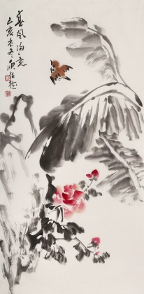 庾超然 三尺《春風(fēng)得意》 黃鶴樓書畫院院長(zhǎng)