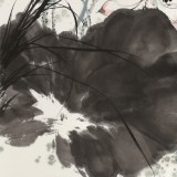 陳薪名《荷風(fēng)清遠(yuǎn)》中美協(xié)會(huì)員 第六屆全國(guó)花鳥(niǎo)畫(huà)展金獎(jiǎng)獲得者