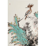 【已售】陳薪名《幽蘭》中美協(xié)會(huì)員 第六屆全國花鳥畫展金獎(jiǎng)獲得者