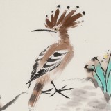 【已售】陳薪名《幽蘭》中美協(xié)會員 第六屆全國花鳥畫展金獎獲得者