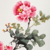 王寶欽 三尺《國(guó)色天香》當(dāng)代花鳥(niǎo)牡丹畫(huà)名家（詢價(jià)）