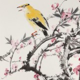 陳薪名《報春》 中美協(xié)會員 第六屆全國花鳥畫展金獎獲得者