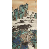 吳顯剛 《松風(fēng)云壑圖》 貴州七星關(guān)美協(xié)主席