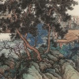 吳顯剛 《晴峰云壑圖》 貴州七星關(guān)美協(xié)主席