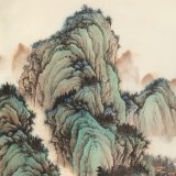 吳顯剛 《晴峰云壑圖》 貴州七星關(guān)美協(xié)主席