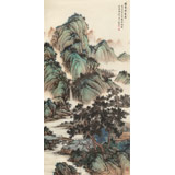 吳顯剛 《晴峰云壑圖》 貴州七星關(guān)美協(xié)主席