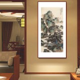 吳顯剛 《晴峰云壑圖》 貴州七星關(guān)美協(xié)主席