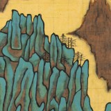 原中文聯(lián)編輯部主任 閻世宏 四尺斗方《黃山》（詢價）