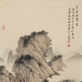 【已售】吳顯剛 《草堂秋聲圖》 貴州七星關(guān)美協(xié)主席