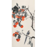 【已售】陳薪名《事事如意》 中美協(xié)會(huì)員 第六屆全國花鳥畫展金獎(jiǎng)獲得者